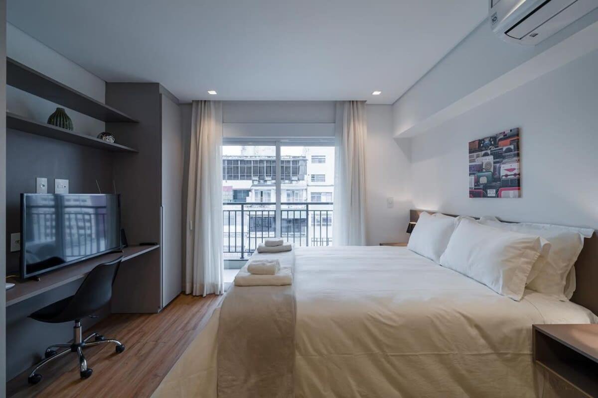 Studio Moderno, Confortavel E Completo No Centro Apm1606 Σάο Πάολο Εξωτερικό φωτογραφία