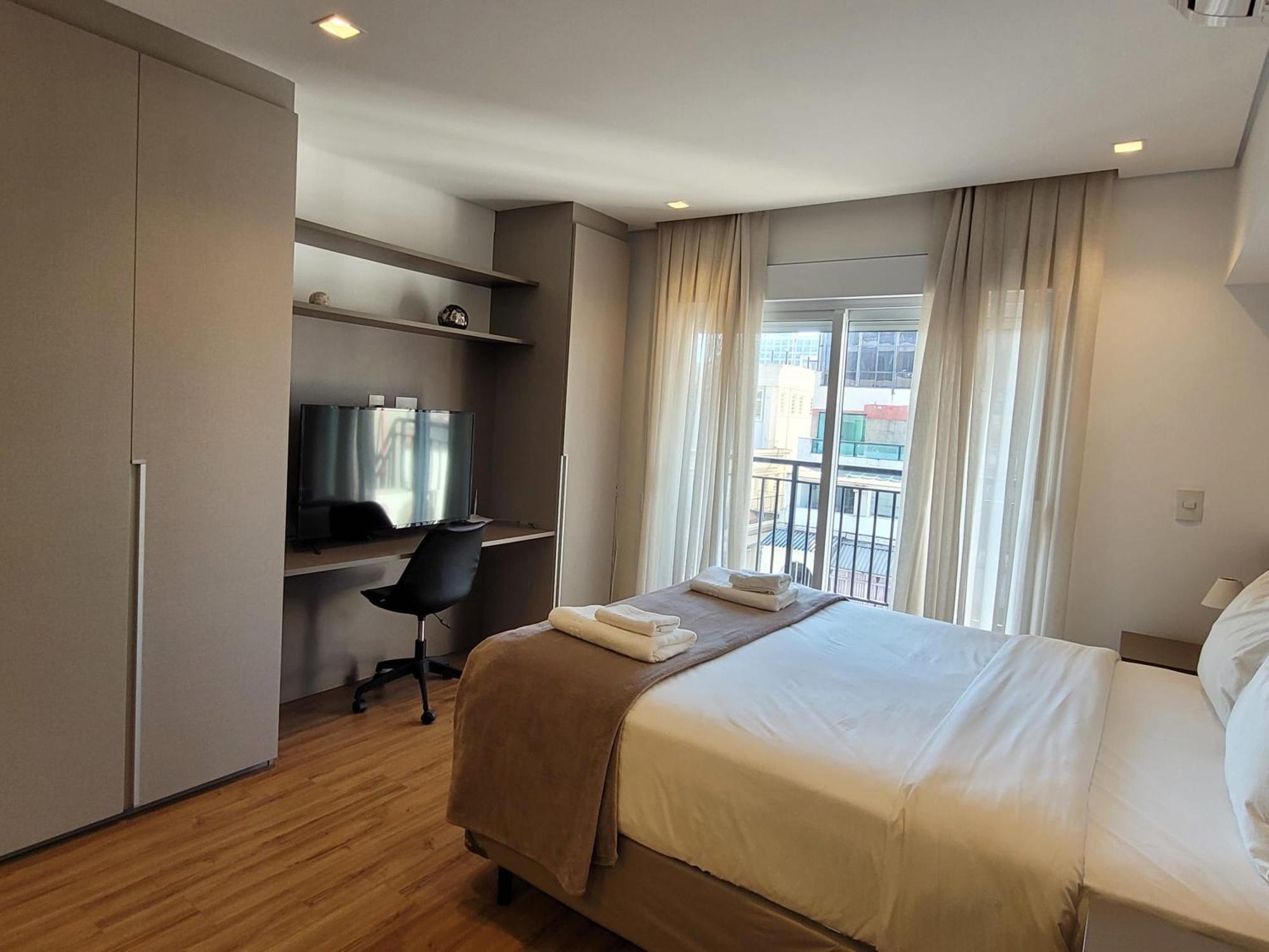 Studio Moderno, Confortavel E Completo No Centro Apm1606 Σάο Πάολο Εξωτερικό φωτογραφία